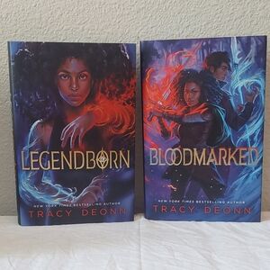 Fairyloot: Legendborn & Bloodmarked by Tracy Deonn Hardcover Book Bundle, Signed